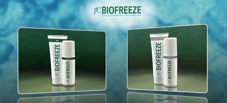 BioFreeze a range of pain relief products