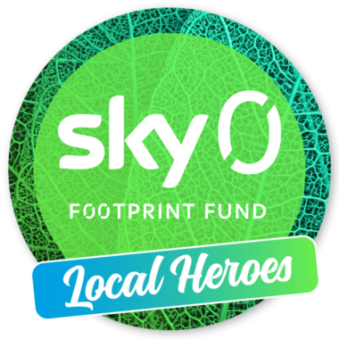 Logo: Sky Q Footprint fund for Local Heroes